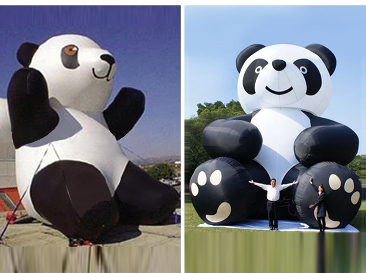 渝北充气熊猫展示